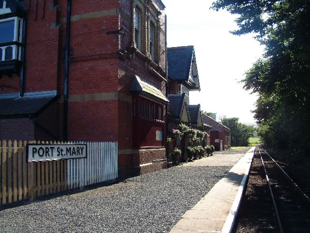 Port St Mary railway station