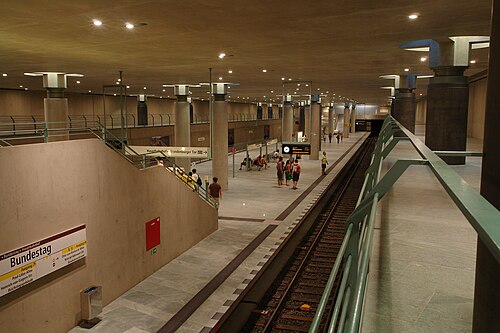 Bundestag metro station