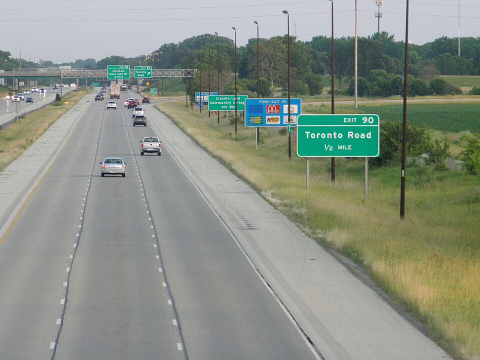 Interstate 55 in Illinois
