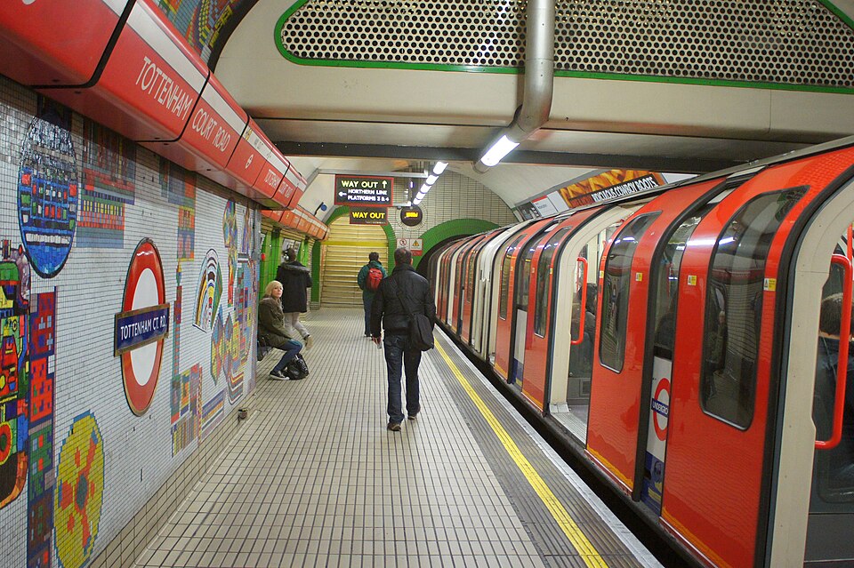 Tottenham Court Road tube station