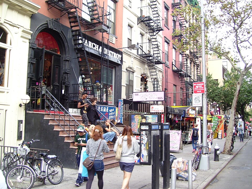 8th Street and St. Mark's Place