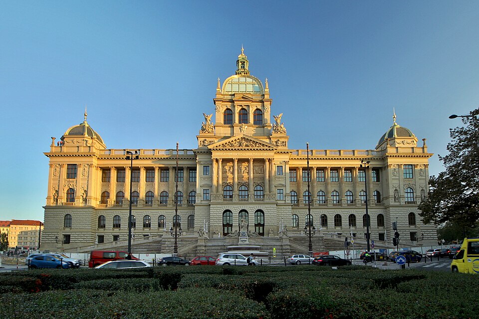 main building of National Museum in Prague