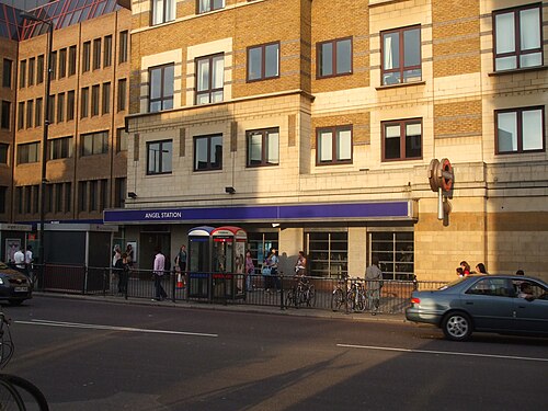 Angel tube station