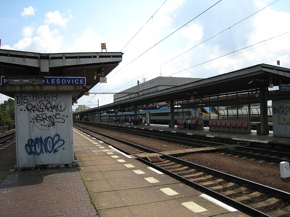 Praha-Holešovice railway station