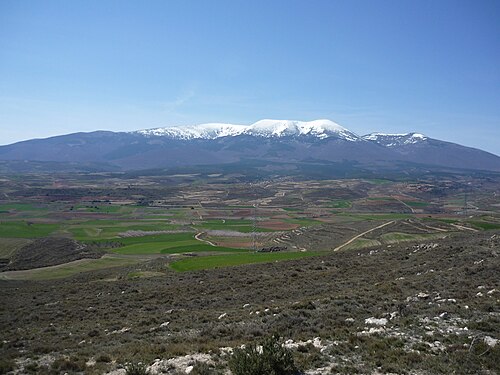 Moncayo mountain range