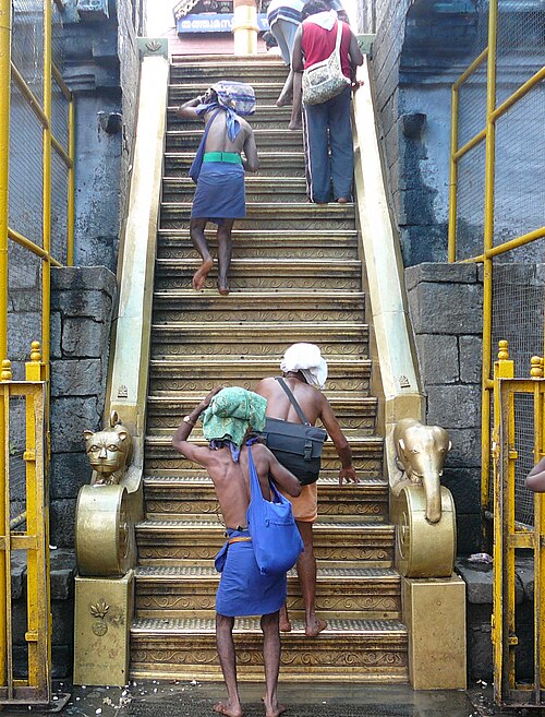 Sabarimala temple complex