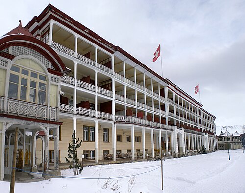 Mountain Hotel Schatzalp (former sanatorium)