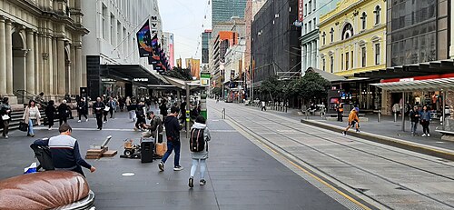 Melbourne central business district
